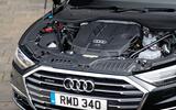 Audi A8 60 TFSIe 2020 road test review - engine