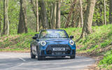 22 Mini Convertible 2021 RT cornering front