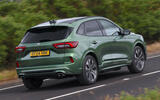 Ford Kuga hydrid S line 2024 rear three quarter