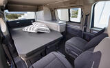 2024 VW California interior bed down