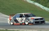 On the track, iconic racers – like the Audi 90 Quattro IMSA GTO – continued the performance design theme