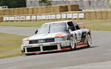 The wide track and extended arches of Audi Sport race cars soon bled into road-going Audi RS models
