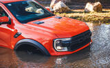 Ford Ranger Raptor water up to bonnet