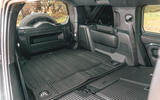 Land Rover Defender 130 seats folded
