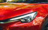 Lexus LBX front light close up