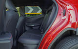 Lexus LBX rear seats 2