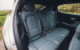 Polestar 2 rear seats close up