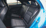 mg3 review 2024 23 back seats