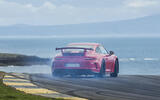 Porsche 911 GT3 rear drifting