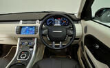 Range Rover Evoque dashboard