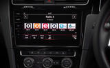 Volkswagen Golf GTI infotainment system