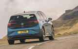 vw id3 review 2023 03 cornering rear