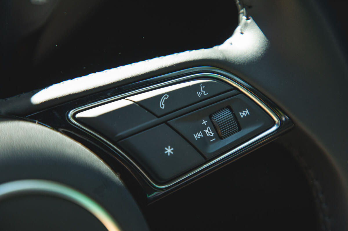 Audi A1 S Line 2019 road test review - steering wheel controls
