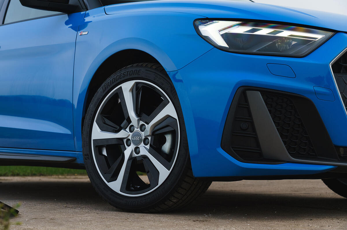 Audi A1 front alloy