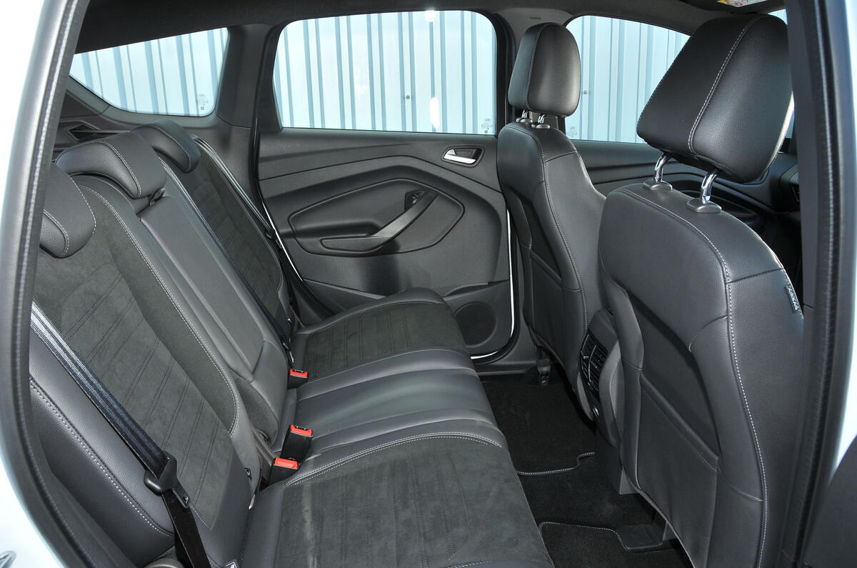 Ford Kuga rear seats