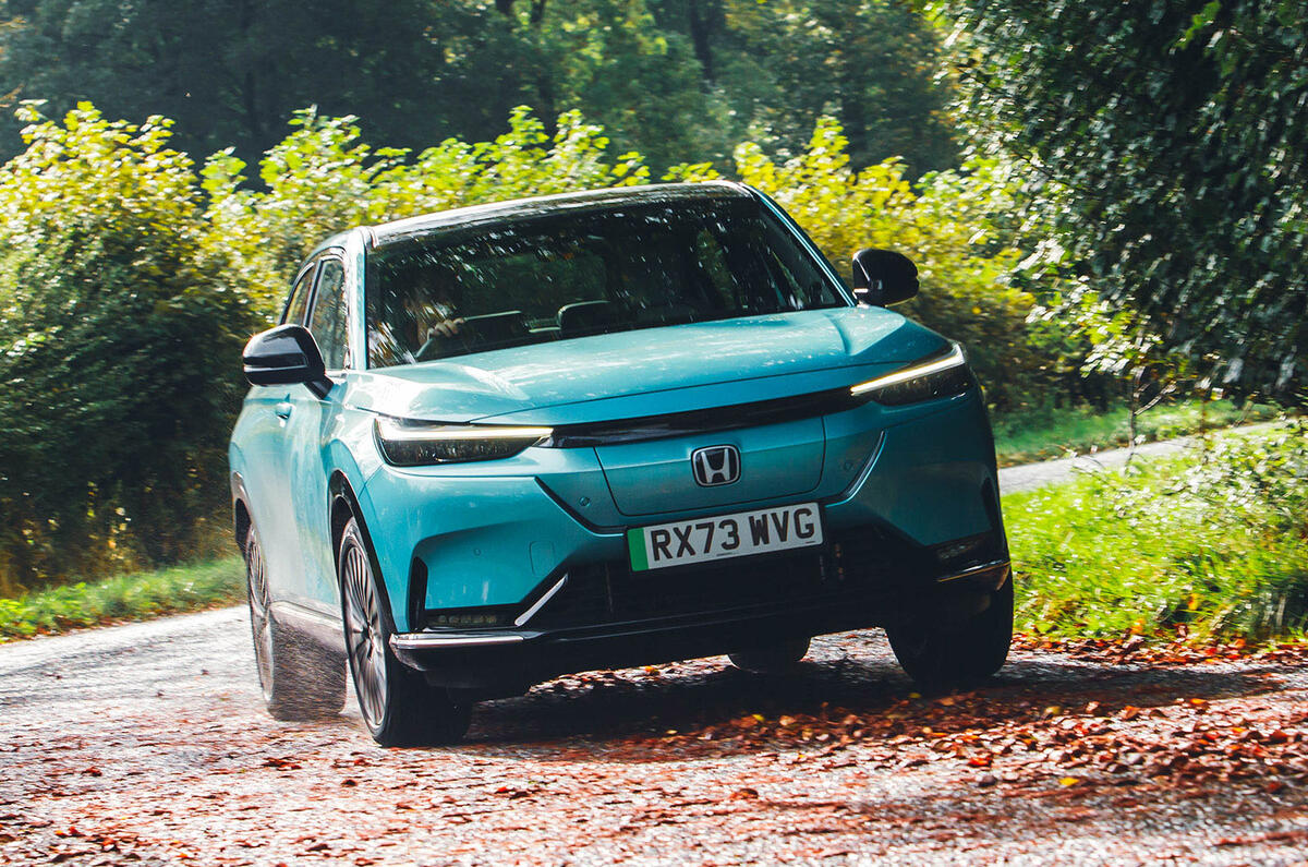 honda eny1 review 2023 023 cornering front