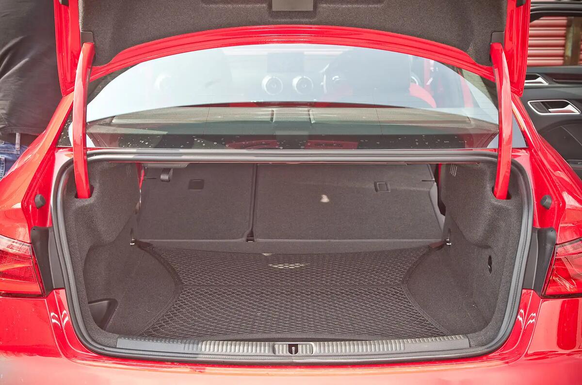 Audi A3 Saloon boot