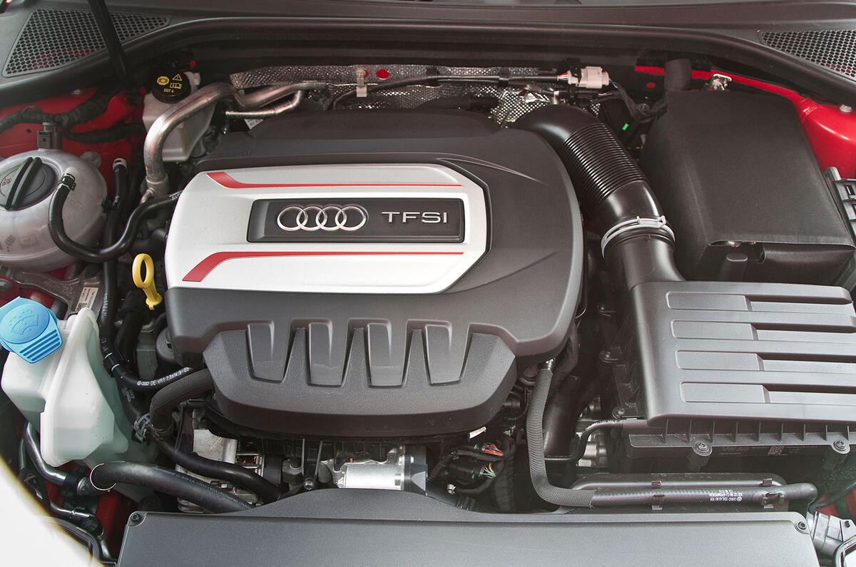 Audi A3 Saloon engine bay