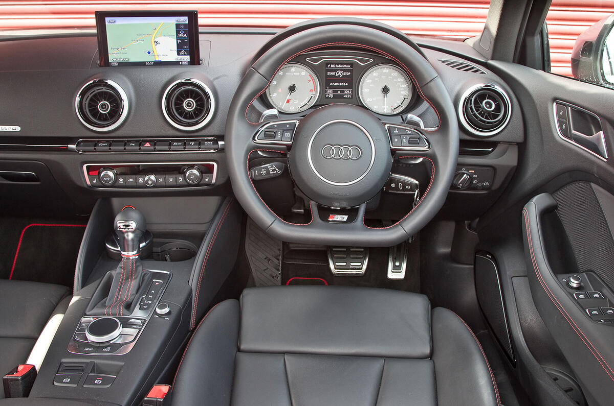 Audi A3 Saloon interior