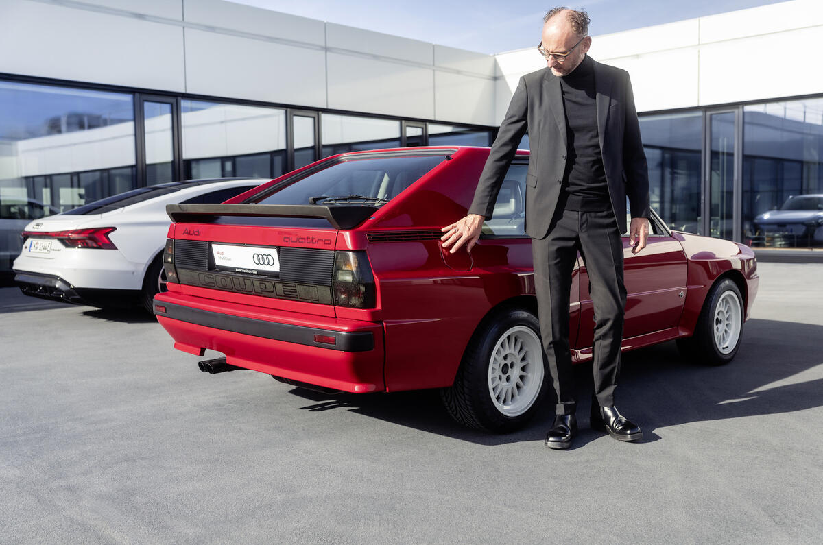 Marc Lichte's passion for cars was fanned by the Audi Sport quattro at the 1983 Frankfurt Motor Show 