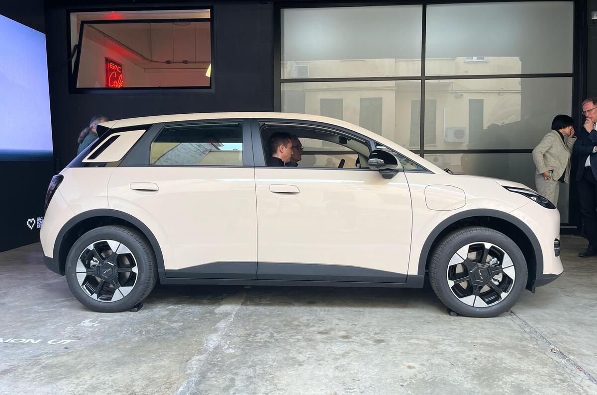 GAC Aion UT Milan Design Week side