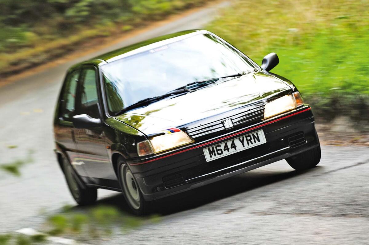 Peugeot 106 Rallye front
