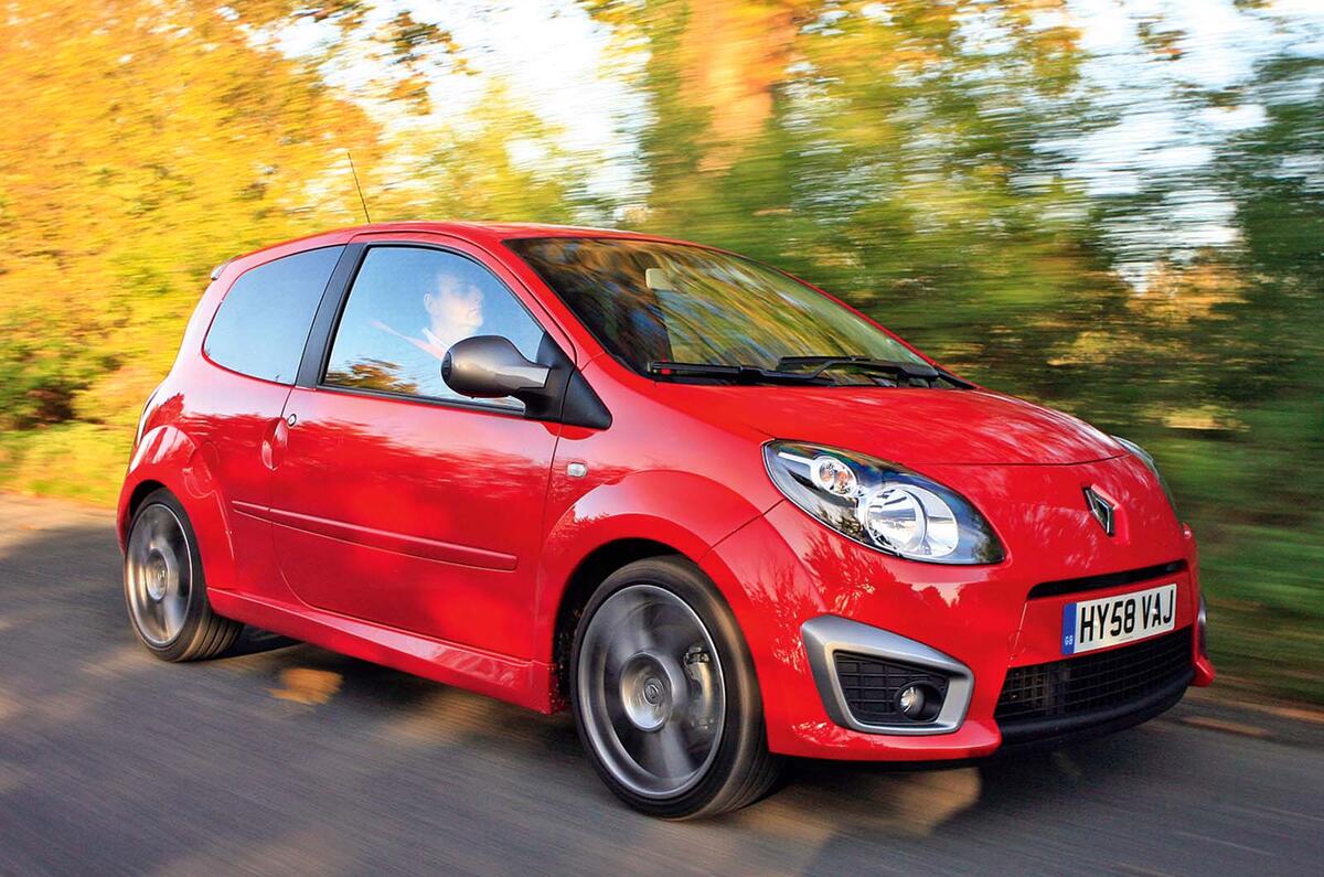 Renault twingo front three quarter