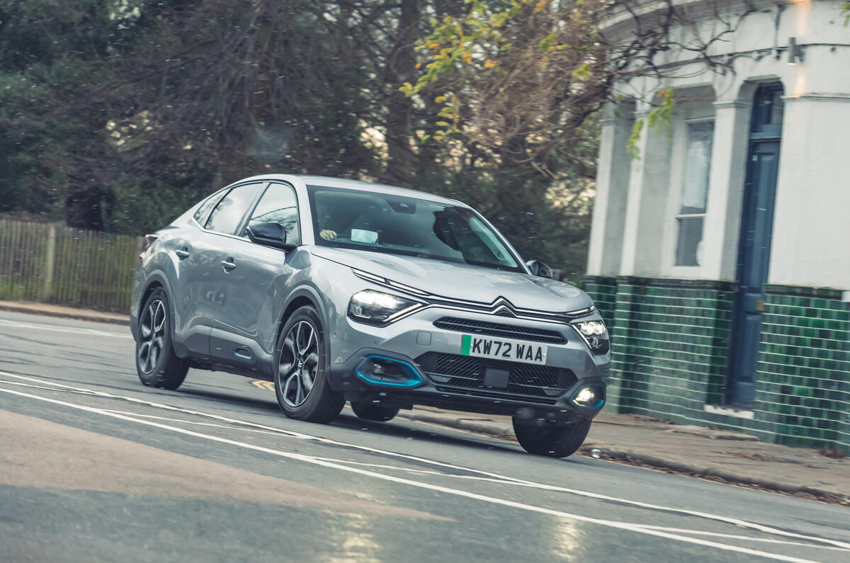 Citroen eC4X front lead