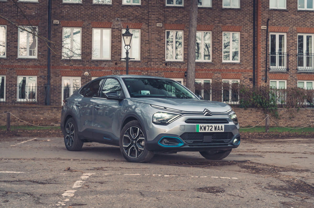 Citroen eC4X front static