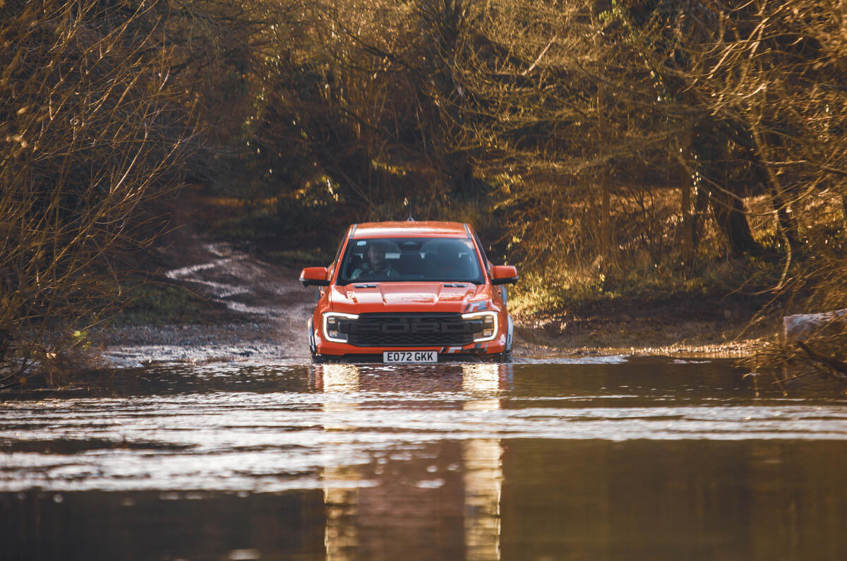 Ford Ranger Raptor fording