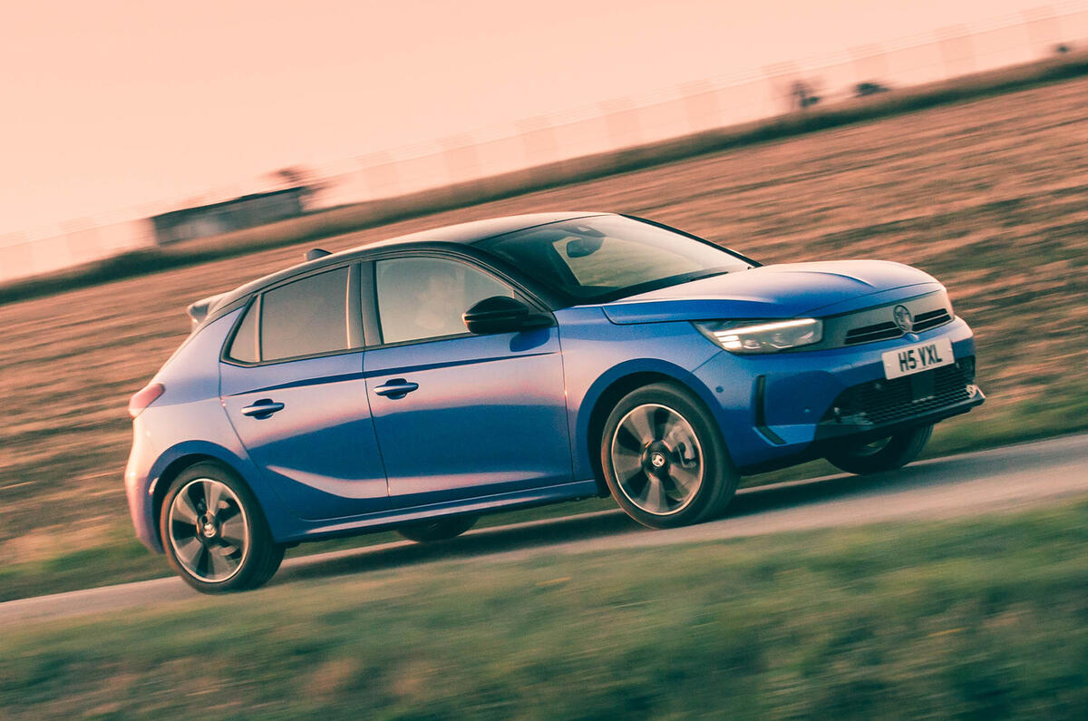 Vauxhall Corsa front lead