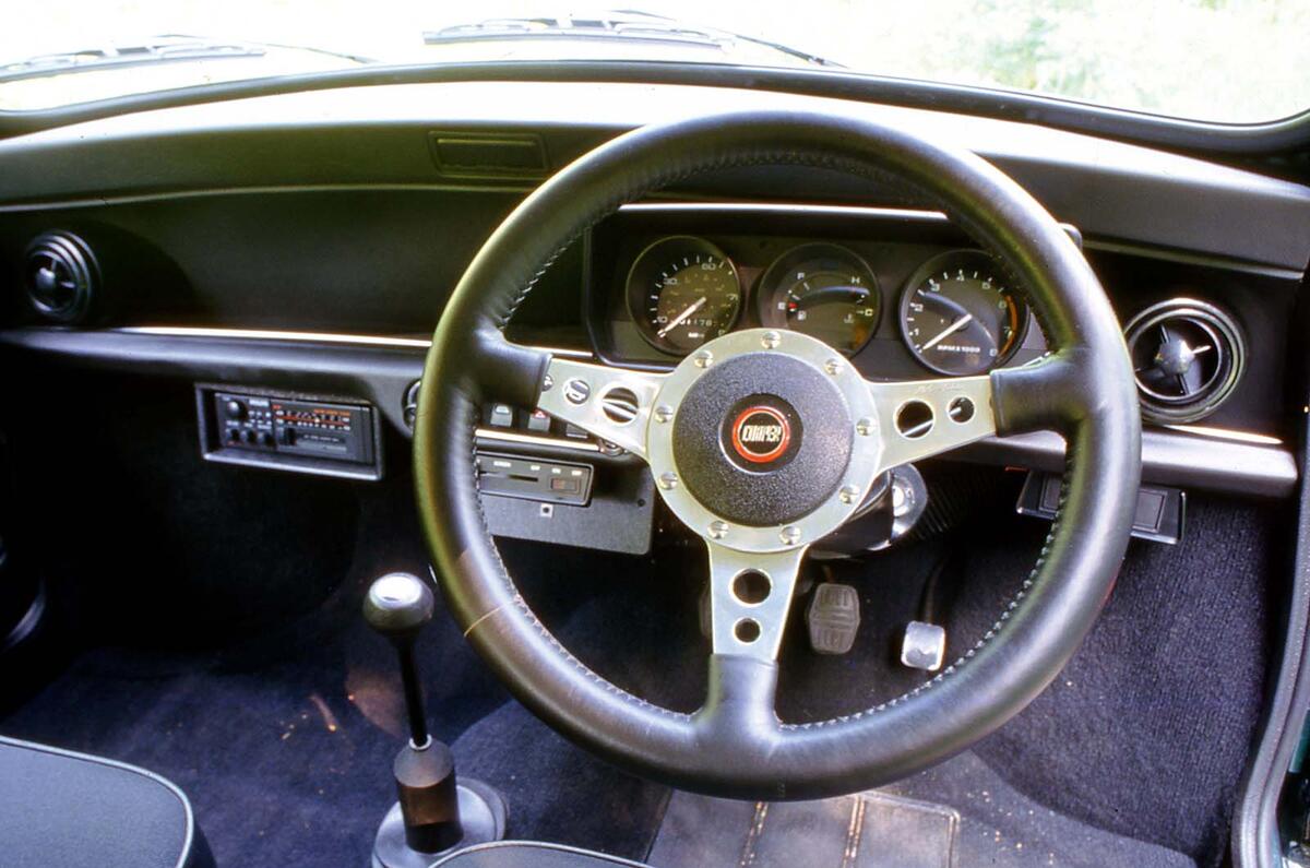 Rover Mini interior