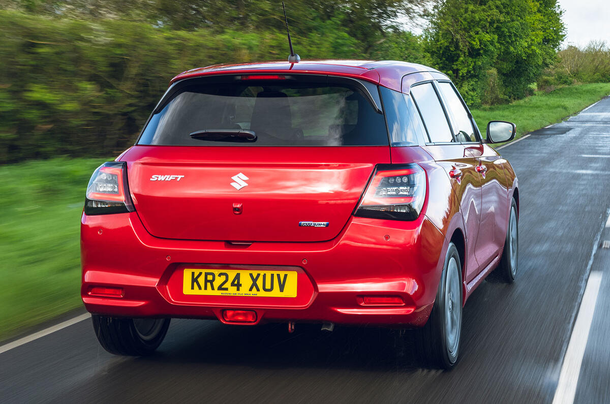 Suzuki Swift rear three quarter