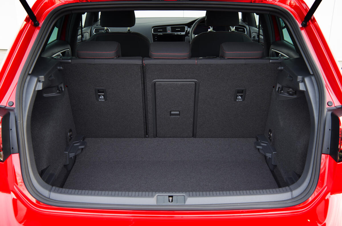 Volkswagen Golf GTI boot space