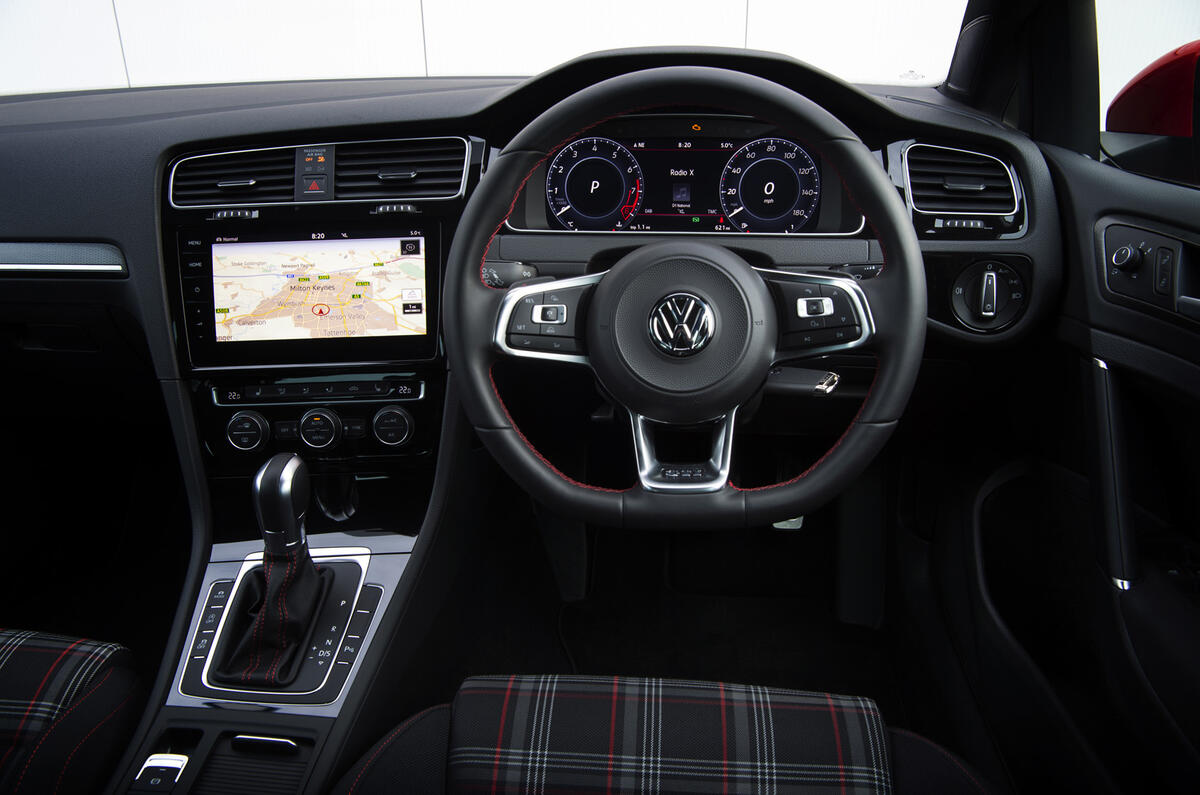 Volkswagen Golf GTI dashboard