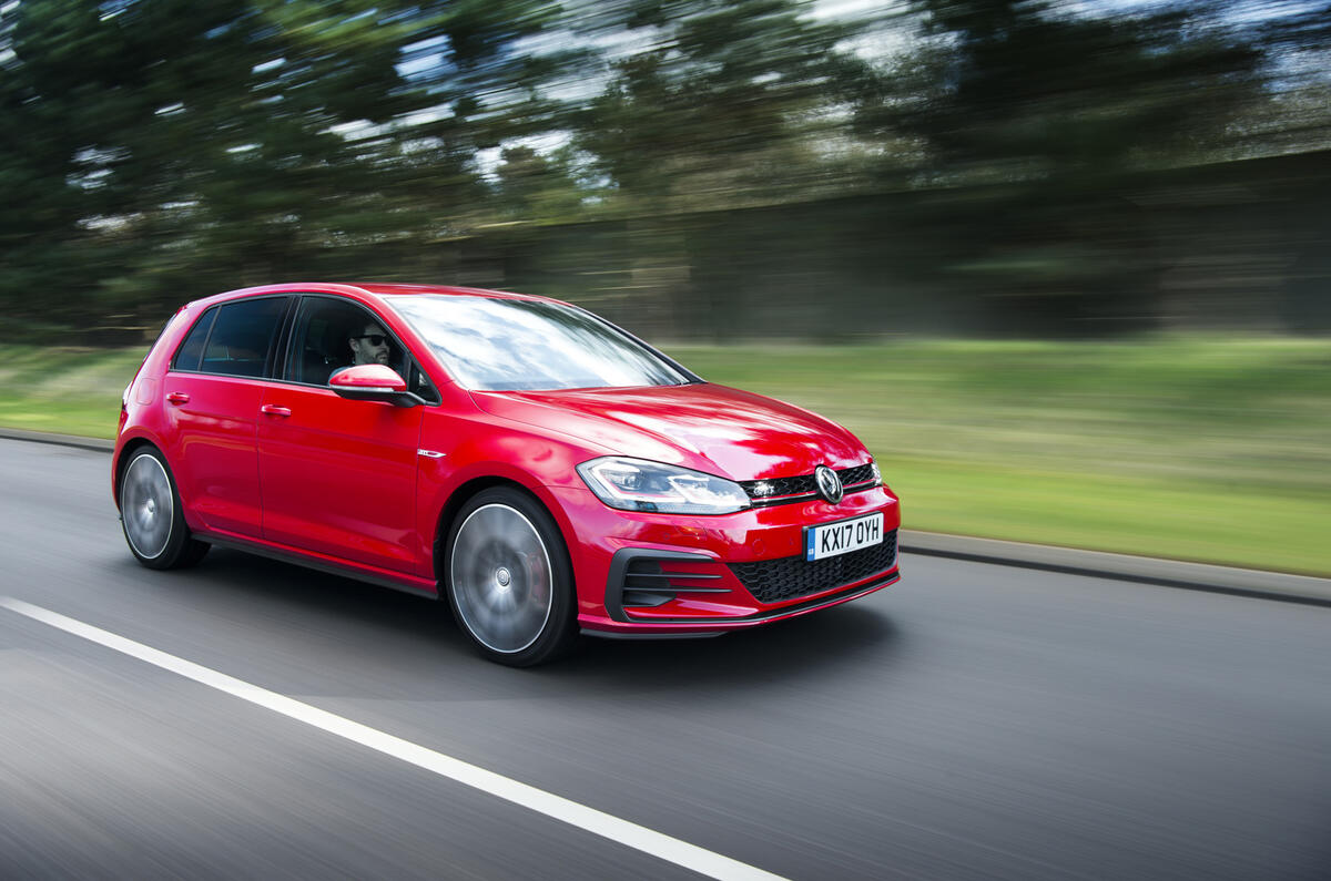 Volkswagen Golf GTI front quarter