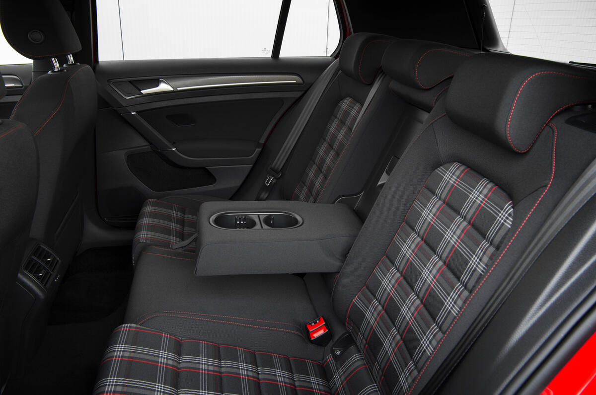 Volkswagen Golf GTI rear seats