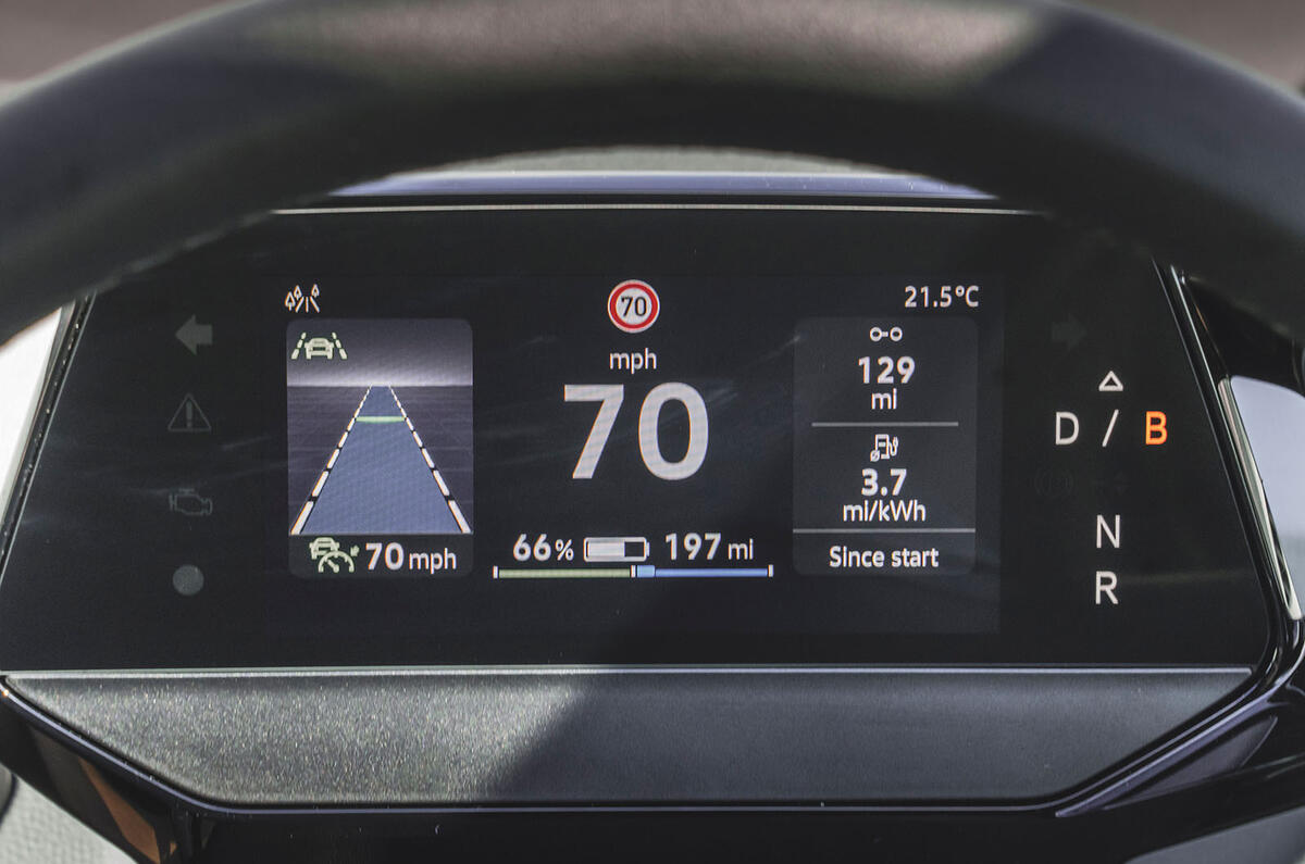 vw id3 review 2023 08 screen